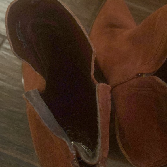 Vince Camuto Welland cognac brown tan bootied - Picture 8 of 9